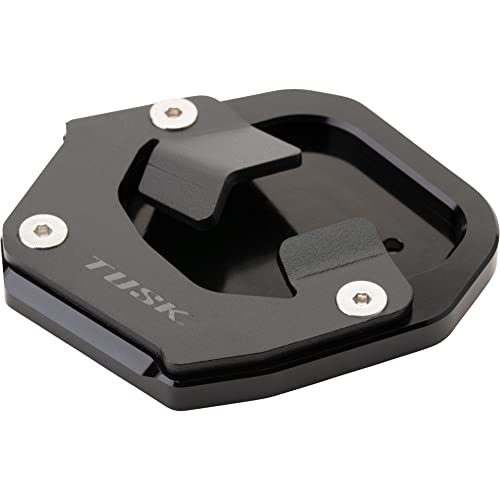 Tusk Billet Side Stand Foot Black Compatible with Yamaha Tenere 700 2021-2025