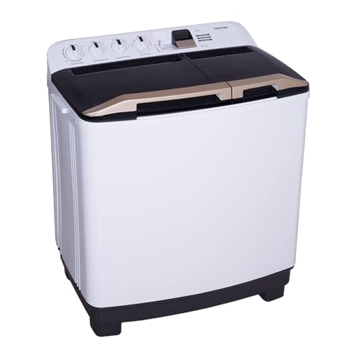 Toshiba 12 KG, Top Load Semi-Automatic Washing Machine, VH-H130WA -1 Year Manufacturer Warranty