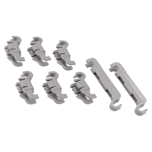 Kit de plástico con rodamiento de cesta inferior para lavavajillas compatible con Siemens 00611472