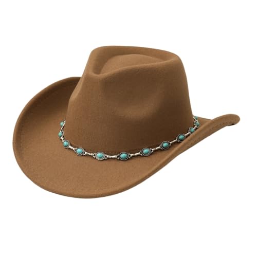 Chapeaux de cowgirl classiques et chapeau de soleil extérieur pour randonnée