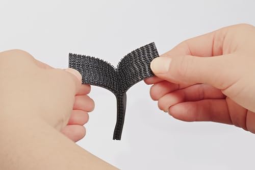Scotch RF9731 Interlocking Fasteners 1 in x 3 in, Strips, (1 Set Holds 2 lbs), 4, Black, Holds up to 10 lbs - Image 5