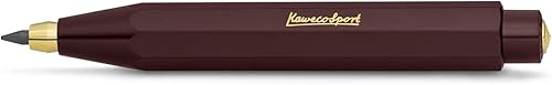 Kaweco Classic Sport - Lápiz de gota 0126in 5B I de plástico de alta calidad diseño octogonal de ocho caras lápiz mecánico I de 41in recargable