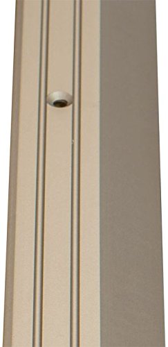 Screw Fix ANODISED Aluminium Door Floor Bar Edge Trim Threshold 900mm x 36mm A68, INOX