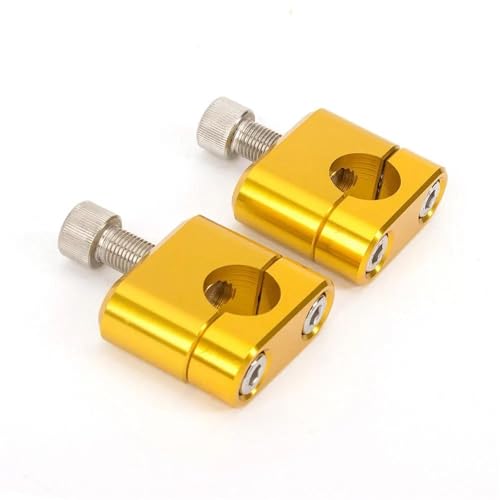 Motorrad Lenker Erhöhung Motorrad Lenkererhöhung Für Yamaha YZF R3 R25 MT03 2015-2021 Lenkererhöhung Klemmhalterung Adapter Lenkererhöhung(Gold,22 mm)