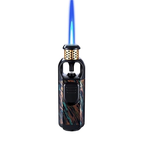 Encendedor de antorcha de butano recargable y multifuncional de metal 2