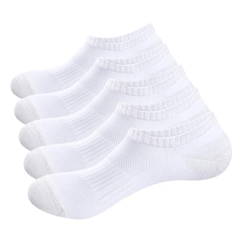Bamboo Viscose Ankle Socks For Men, Breathable Anti-Odor Casual Everyday Athletic Running Low Cut Socks