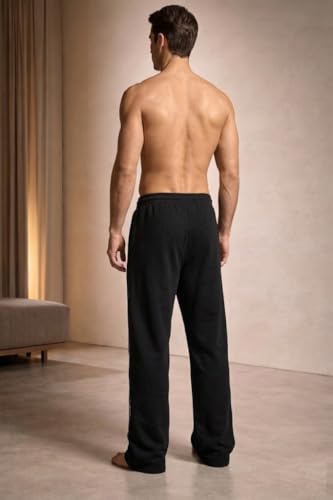 Image of Stylish Baggy Lower for Men | Comfortable Loose Fit Printed Track Pants
