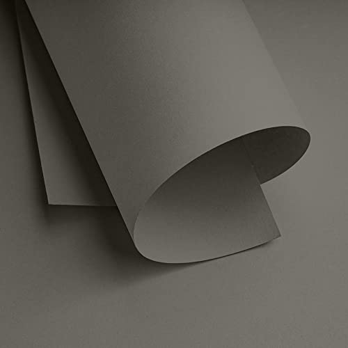 Mimo Papel Color Pop Cinza Lua - A4-180 gr - 25 unds - Possui Massa Colorida - Fibras Mais Firmes e