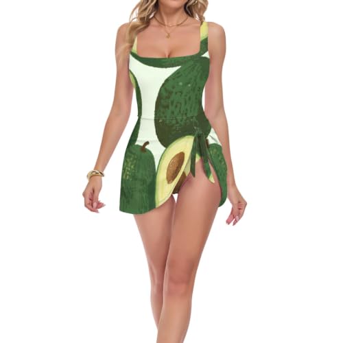 Maillot de bain push-up amincissant femme col carré une pièce pour piscine