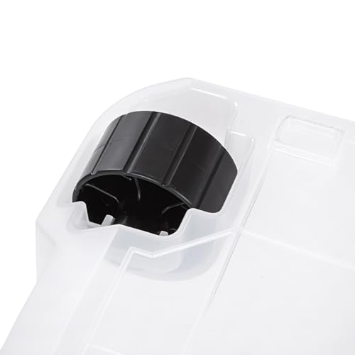 Image of IRIS USA WeatherPro 103 Qt Storage Bins with Lids, 2 Pack, BPA-Free Plastic Gasket Box with Tight Latch and Seal, Stackable Nestable Tote Tub - Clear /Black