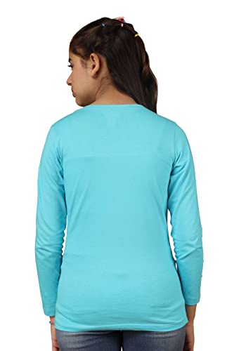 Image of KYDA KIDS Girls Cotton Full Sleeve Printed T-Shirt (Pack of 3)