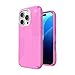 Speck Presidio2 Grip MagSafe Case for Apple iPhone 16 Pro, True Pink/Shocking Pink