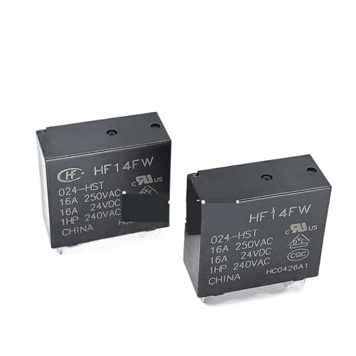 Relais HF14FW-024-HST DC24V commutateur électrique 16A 6 broches pièce de rechange