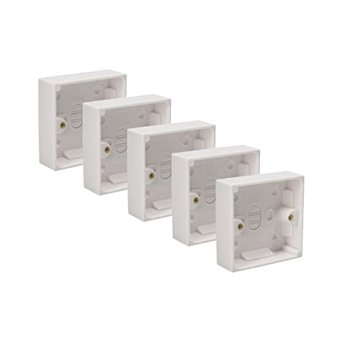 Axiom Single 1 Gang Back Box 25mm