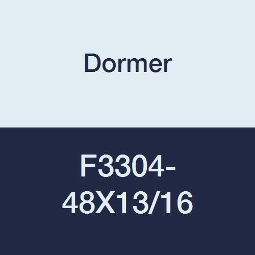 Dormer F3304-48X13/16 Round Adjustable Dies, Split Type, Bright, UNF4, High Speed Steel, Nominal D 2.85 mm, Diameter 13/16", Height 1/4"