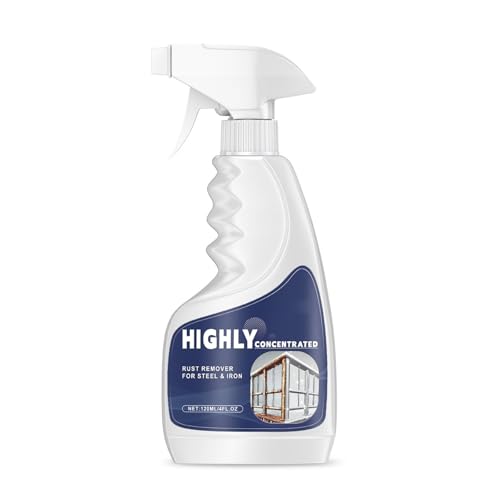 HUANGANG Eliminador de óxido multiusos para superficies resistentes de hierro y acero, botellas de 120 ml, fórmulas de acción rápida seguras para metales