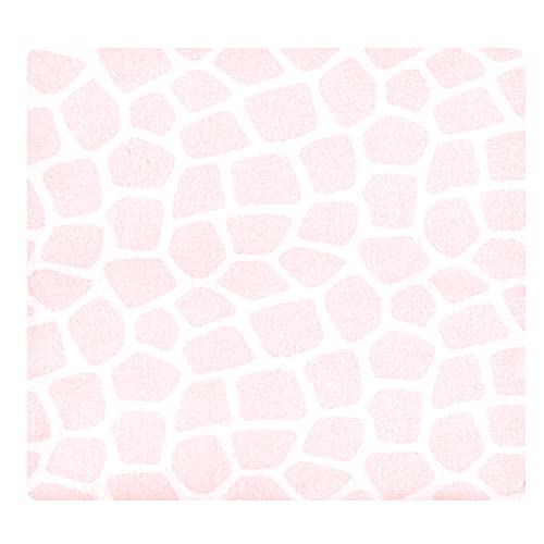 Image of Hudson Baby Unisex Baby Cotton Flannel Receiving Blankets, Modern Pink Safari, One Size