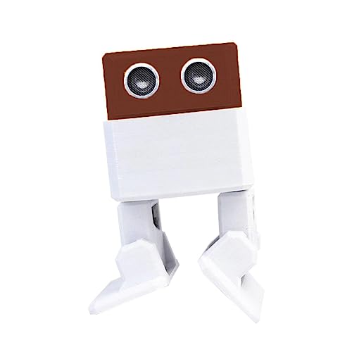 Image of OTTO Interactive DIY Robot for Kids - 3D Printed DIY Robot compatible with Aduino (full DIY Kit) (Parts Parts Only) (Brown)