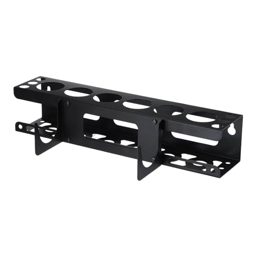 Soporte para tubos de calafateo, organizador de tubos montado en la pared, estante de almacenamiento de calafateo manual, diseño de tubo resistente, ideal para trabajadores de la construcción