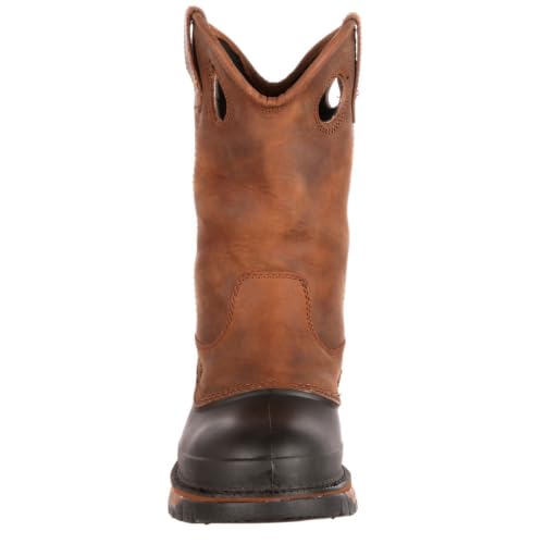 Image of Georgia Boot Men's Muddog Steel Toe Waterproof Wellington Boots