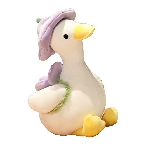 Jouet en peluche canard Cryfokt cadeau idéal de 35 cm pour anniversaire