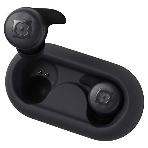 Boompods BOOMBUDS X True Wireless - Bluetooth Earbuds IPX 6 Water Resistant/Sweatproof Ergofit, Portable Magnetic Charging Case, Best Sports Earphones (Graphite) Cover
