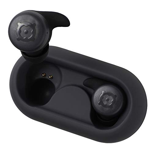 Boompods Boombuds X True Wireless Earbuds - Bluetooth Ear Buds with Microphone, IPX6 Waterproof In Ear Headphones, 4-Hour Battery Life & Charging Case, Wireless for Music & Calls on the Go, Graphite