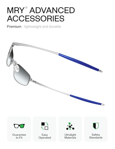 Image of Mryok Replacement Earsocks for Oakley Square Wire 2 (2014) Sunglasses - Options