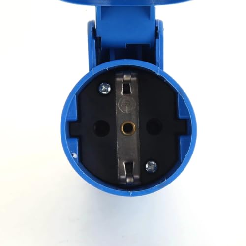 Socket de cable IP44 2P+E 16A conector impermeable para extensiones de 220V 8