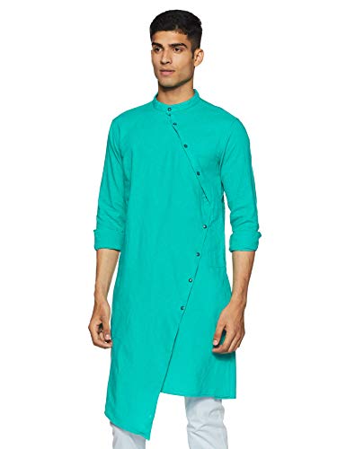 Image of THE INDIAN GARAGE CO Men's Cotton Slim Fit Kurta
