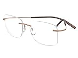 Silhouette Eyeglasses Titan Minimal ART The Icon *new* 5541 (classic bronze 55mm-19mm-150mm)