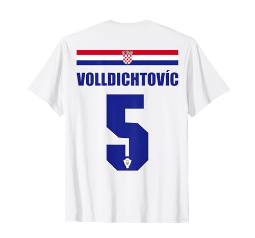 Kroatien Sauf-Trikot Party Trikot T-Shirt