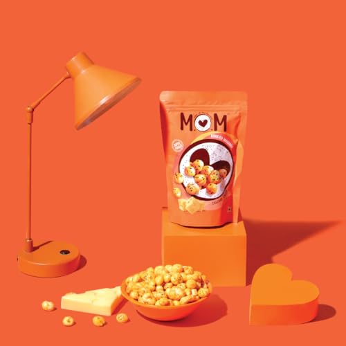 Image of MOM - Meal of the Moment, Roasted Cheddar Cheese Makhana, 52g / 56g | Gluten Free | Anti Oxidants | MSG Free | Zero Trans Fat | No added Preservatives and No Artificial Flavours