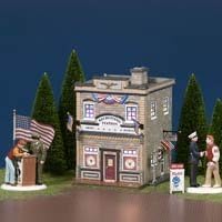 Department 56 Original Snow Village Armed Forces Recruiting Station 55081