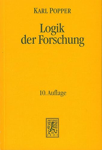 Logik der Forschung [German] 3161462343 Book Cover