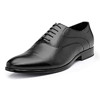 Red Tape Men's Classic Brogue Shoes - Firm Grip, Dynamic Feet Support, Slip -Resistance, Shock Absorption, Better Traction, Soft-Cushioned Insole, Model RTE3511, Black, UK7/US8