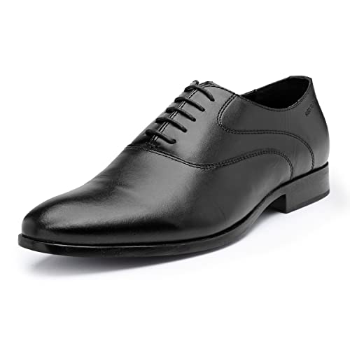 Image of Red Tape Men's Oxford Shoes, Firm Grip, Dynamic Feet Support, Slip-Resistance, Shock Absorption, Better Traction, Soft-Cushioned Insole