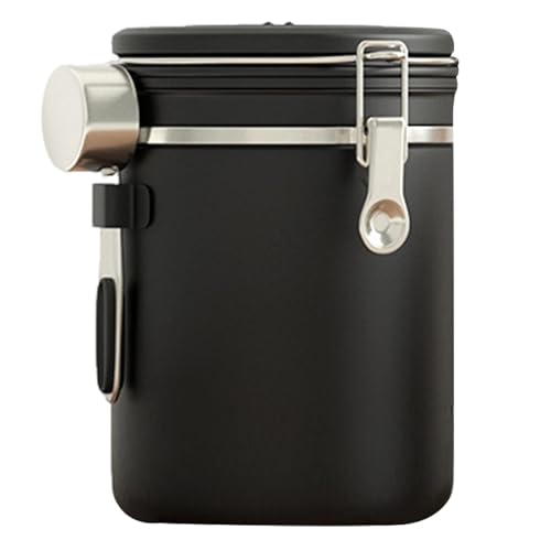 Contenitori per caffè, barattoli ermetici per caffè, contenitori ermetici per caffè, mantengono freschi i tuoi caffè con contenitori ermetici per conservare chicchi di caffè, macinati cialde