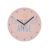 Dimensions : Diamètre de 20 cm, taille idéale pour une présence discrète mais élégante sur vos murs