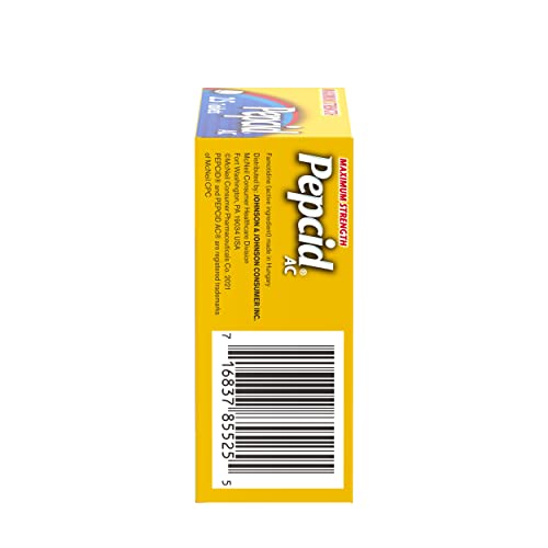 Pepcid 284904 Ac Maximum Strength With 20 Mg Famotidine thumb #12
