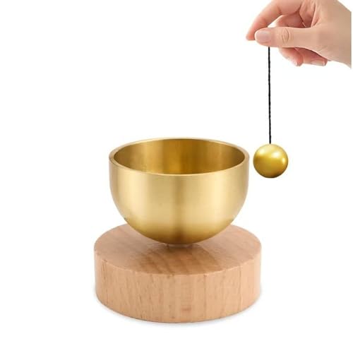 Mini Singing Bowls Set,Portable Sound Bowl Handcrafted For Yoga, For Yoga, Meditation...
