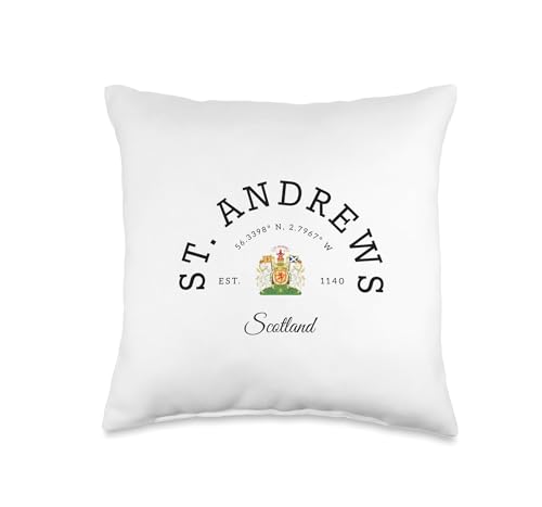 Saint Andrews United Kingdom Scotland St Andrews Scotland Throw Pillow