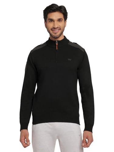 Image of Wildcraft Men Hybrid Half Zipper Sweater