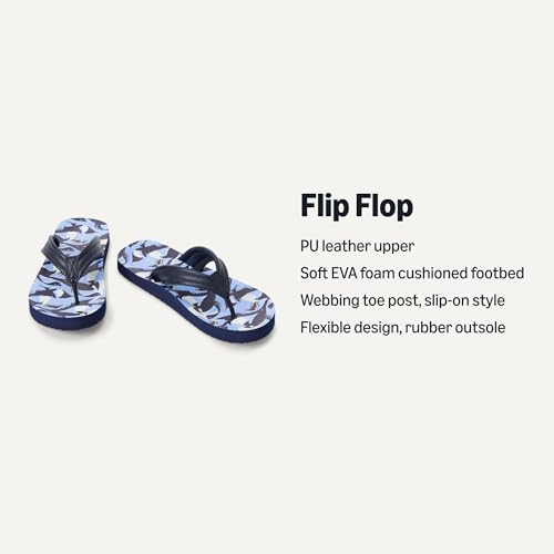 Image of Amazon Essentials Unisex Kids' Thong Flip Flop for Boys and Girls