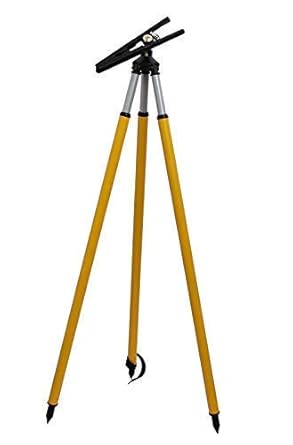 Pentagon Engineering Instruments Prism Pole Tripod For Survey with Canvas Tripod Bag