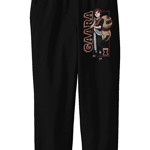 Naruto Classic Gaara of The Desert Boy's Black Sweatpants2