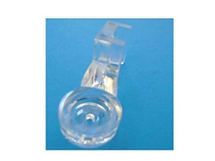 NGOSEW Clarity Clear Low Shank Quilting Couching Decorative Foot FEET 1.5MM Quilting Embroidery for Low Shank Janome, Brother, Singer, Babylock, Elna, Pfaff, Husqvarna Viking, White Sewing Machines