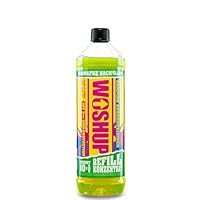 WOSHUP! Wohnwagen Reiniger mit Xtra Skin Schutzfilm 1L High Power Konzentrat, AußenreinigerAuto Reiniger für Camping, Caravan, Wohnmobil, Markise, GFK und Aluminium