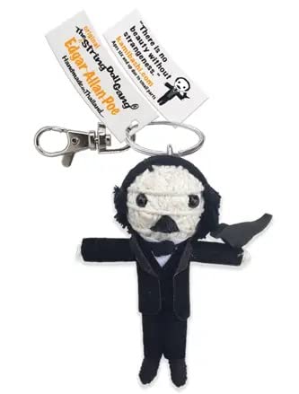 Edgar Allan Poe Original String Doll Gang Keychain Clip