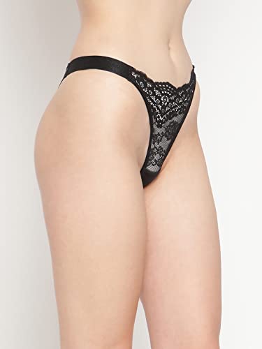 EROTISSCH Women's Printed Lace Low-Rise Panty Briefs, Made of Nylon Underwear with Double Layered Gusset, Antimicrobial, Soft Elastic, Teens & Women Comfort Fit Panties